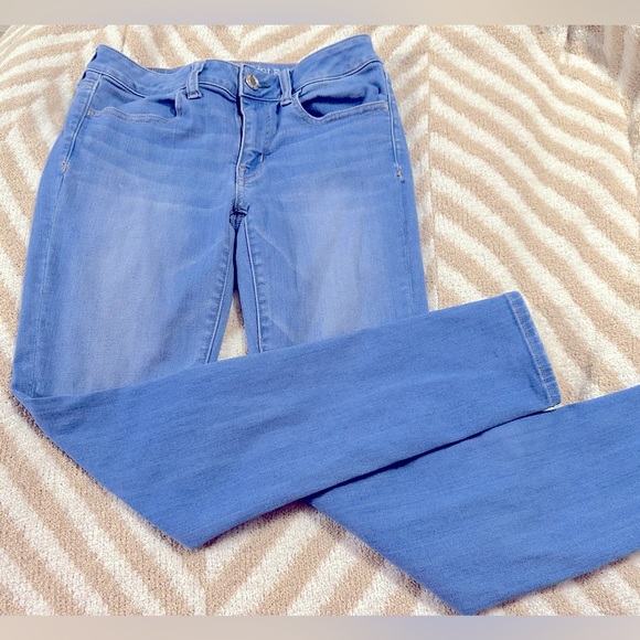 American eagle super super stretch jegging/skinny jeans - Picture 2 of 7
